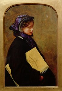 La maîtresse de musique - John Everett Millais